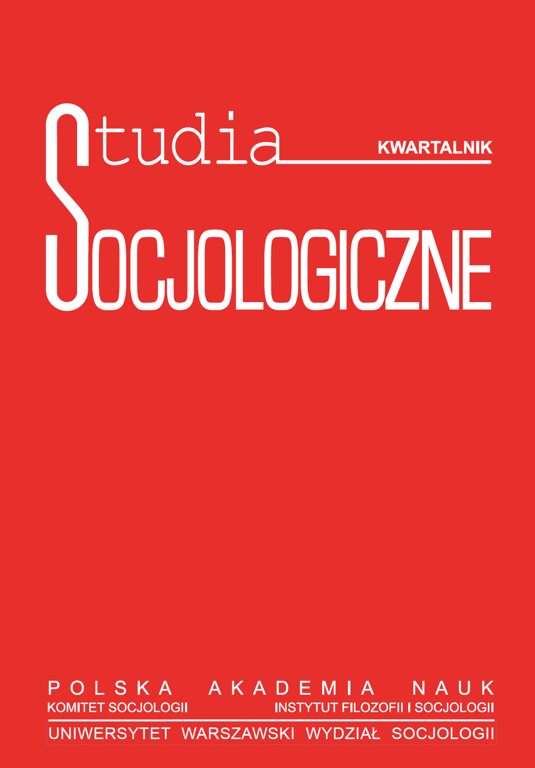 Studia Socjologiczne