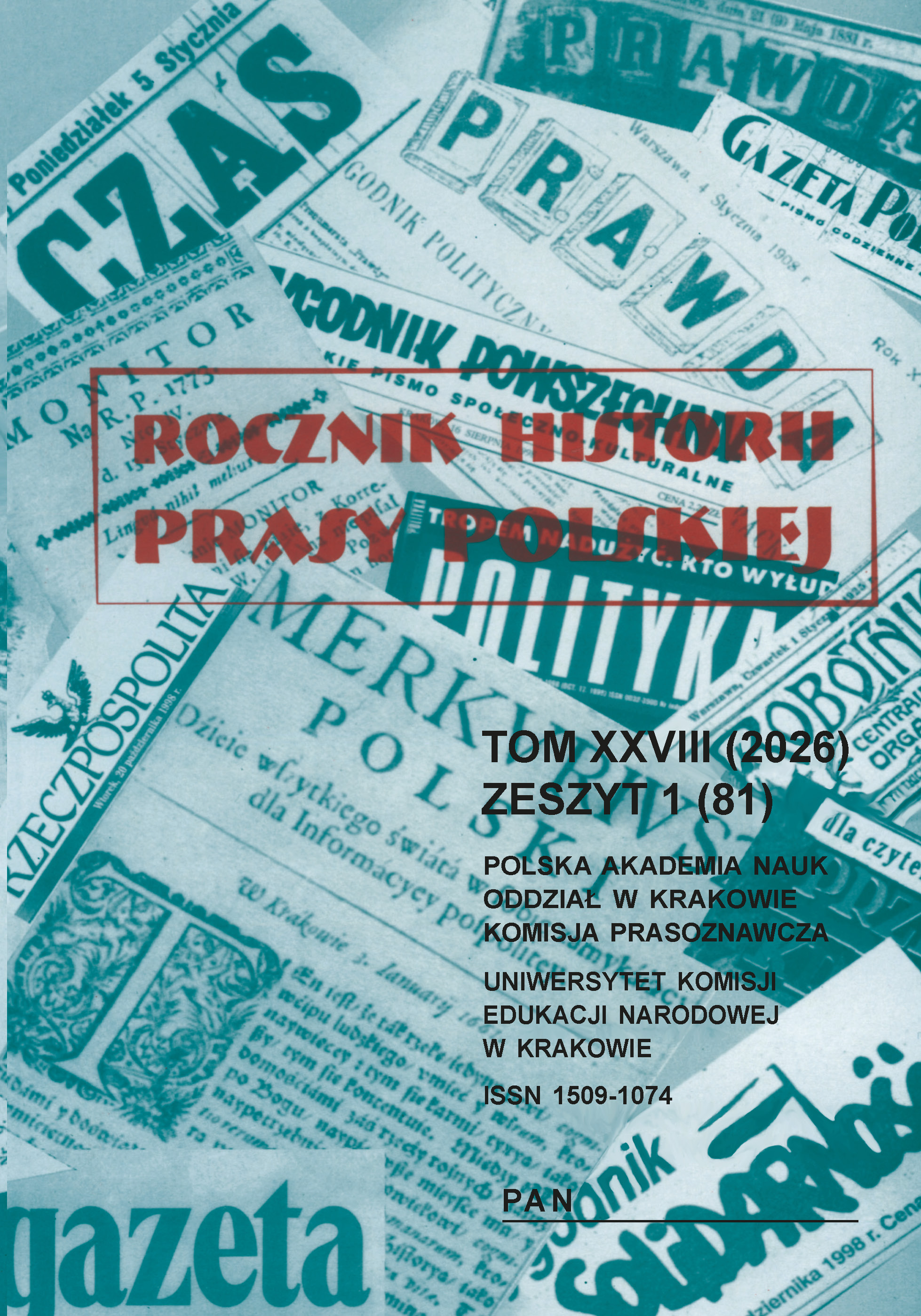 					Pokaż  Tom 29 Nr 1 (2026)
				
